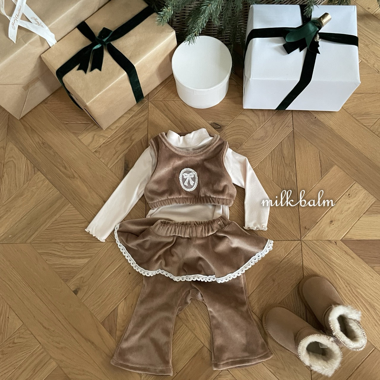 韓國童裝 25秋冬 | MK25411 Vest