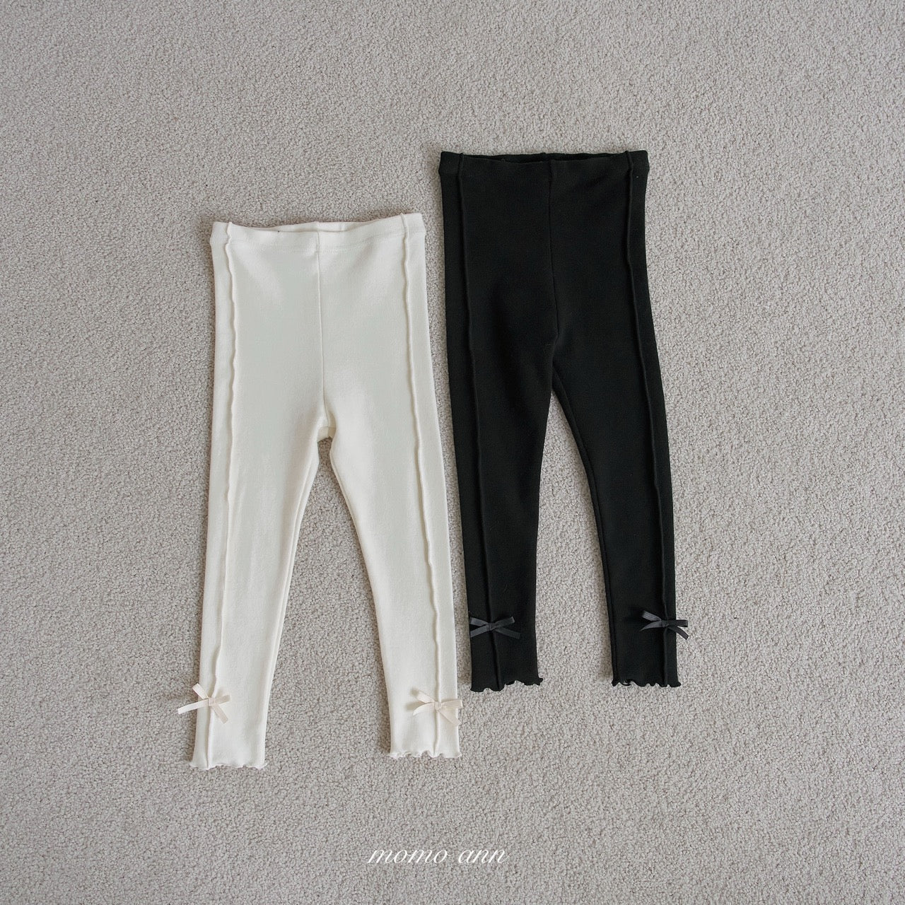 韓國童裝 26春| MN26113  Ribbon Leggings