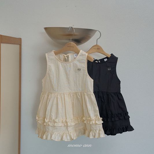 韓國童裝 26春| MN26106 Frill OPS