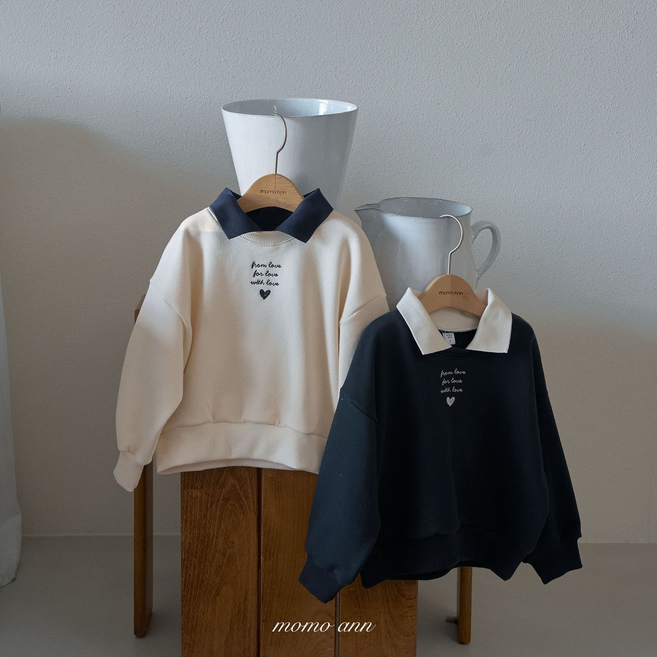 韓國童裝 26春| MN26109 Collar MTM