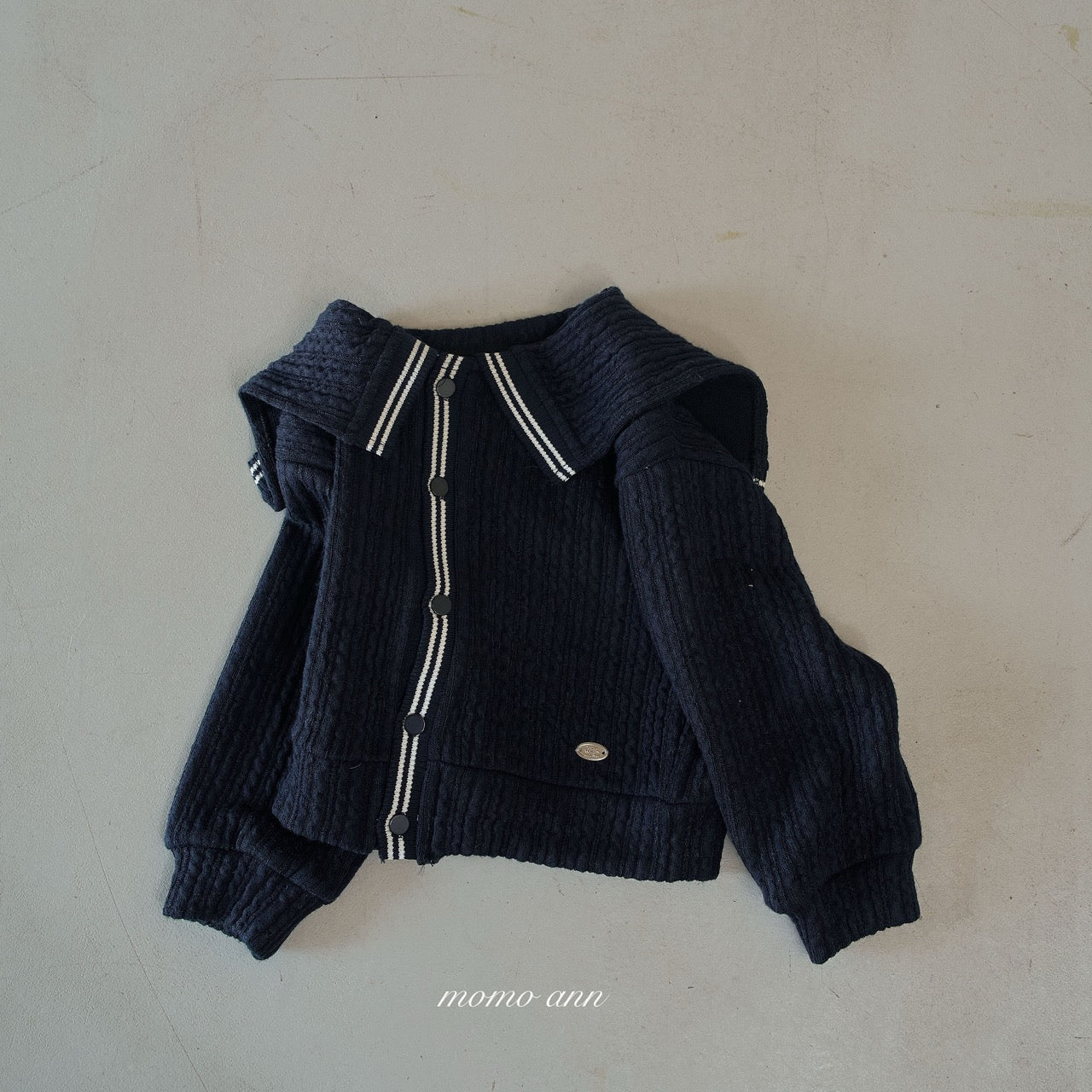 韓國童裝 26春| MN26124 Sailor Cardigan