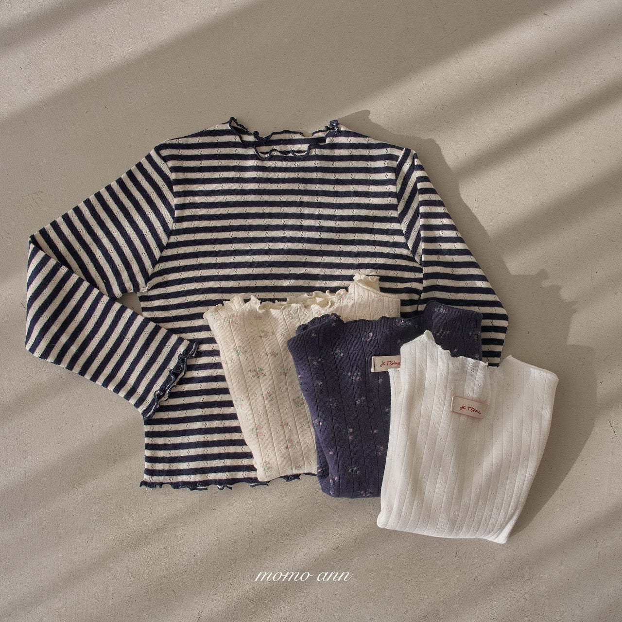 韓國童裝 26春| MN26126 Momo Tee