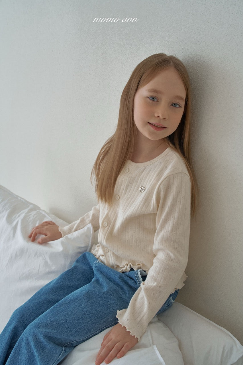 韓國童裝 26春| MN26112  Cardigan Tee Set