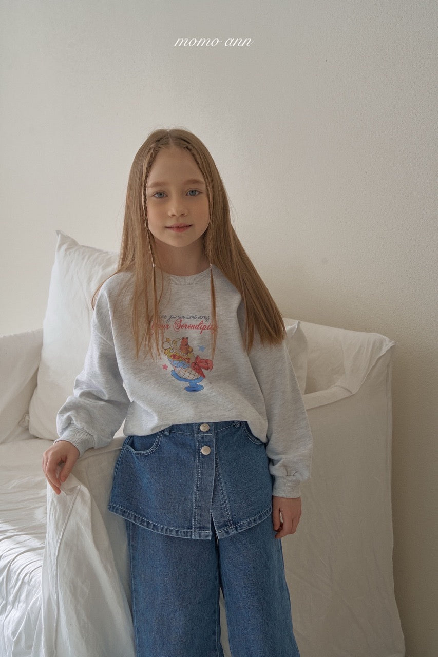 韓國童裝 26春| MN26123 Skirt Jeans