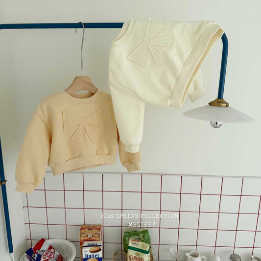 韓國童裝 26春 | ME26103 Butterfly Ribbon MTM