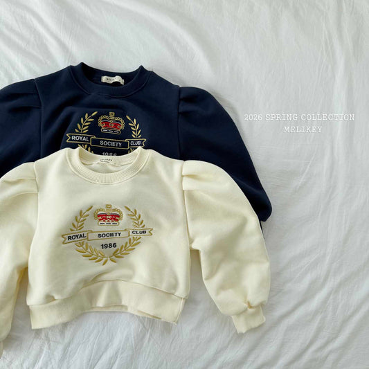 韓國童裝 26春 | ME26117 Crown MTM