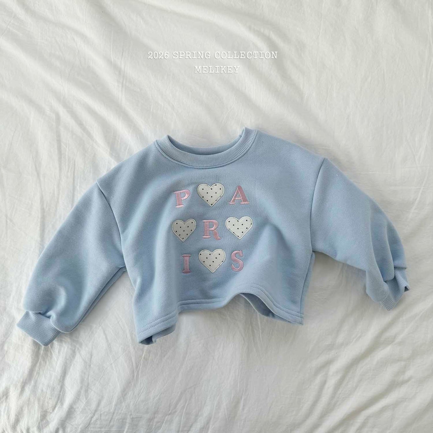 韓國童裝 26春 |ME26151 Heart MTM