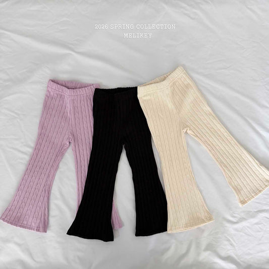韓國童裝 26春 | ME26142 Bootcut Basic Pants