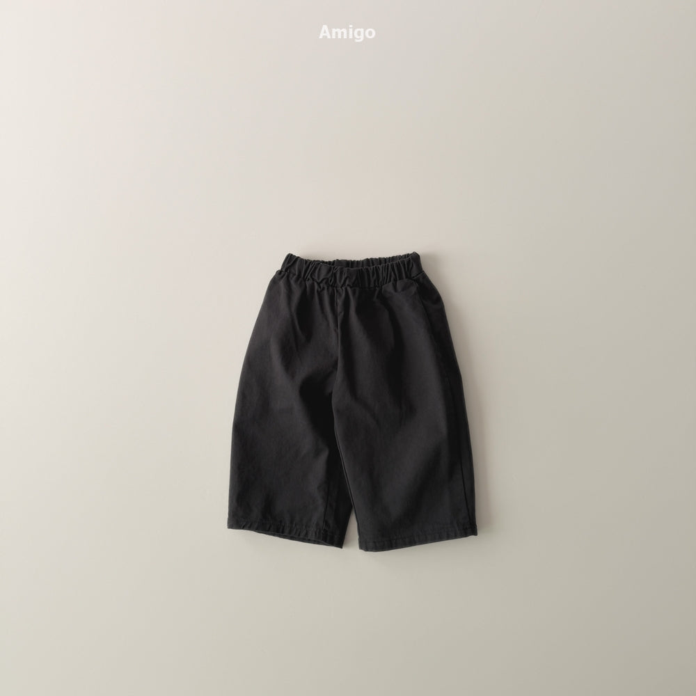 韓國童裝 26秋| AM42 Twill Basic Pants 長褲 (80-120)