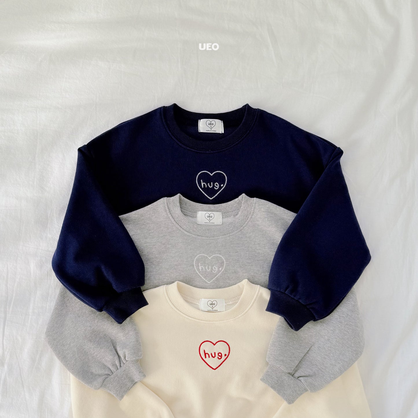 韓國童裝 26春 |  UE20 Hug Top and Bottom Set (90-125cm)