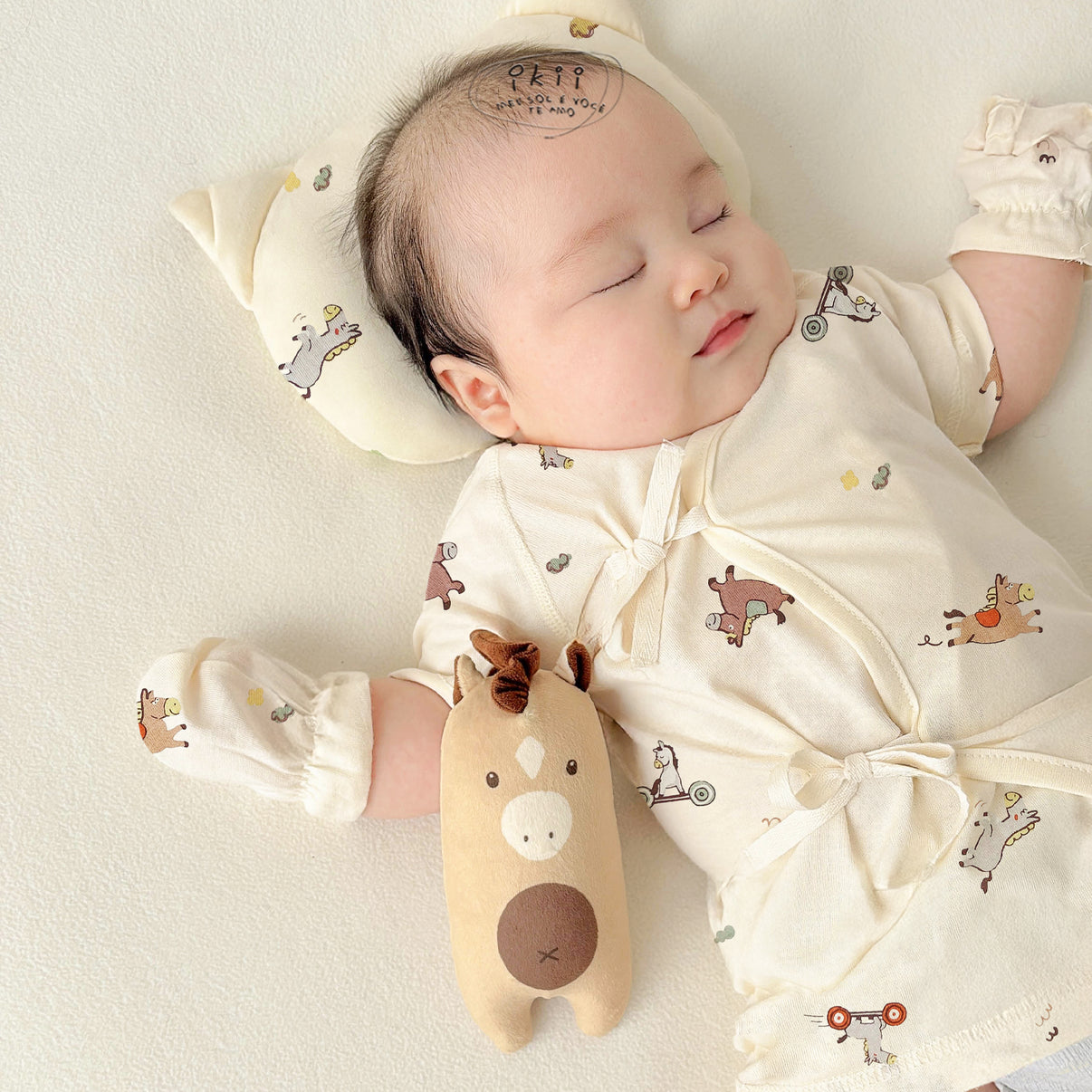【現貨+預訂】ikii / Horse Baby 滑板馬仔初生和尚衣