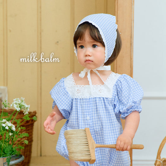 韓國童裝 26夏| MK09 Ivy Check Suit (75-90cm)