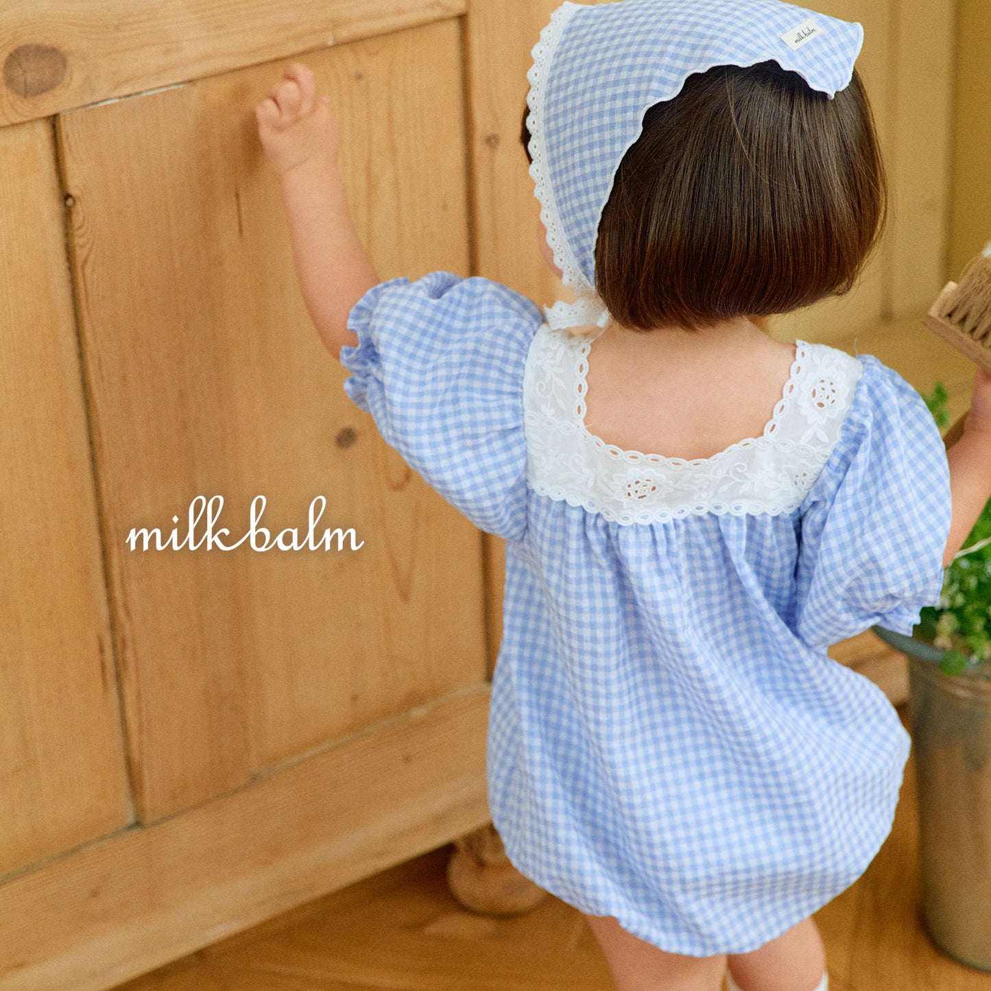 韓國童裝 26夏| MK09 Ivy Check Suit (75-90cm)