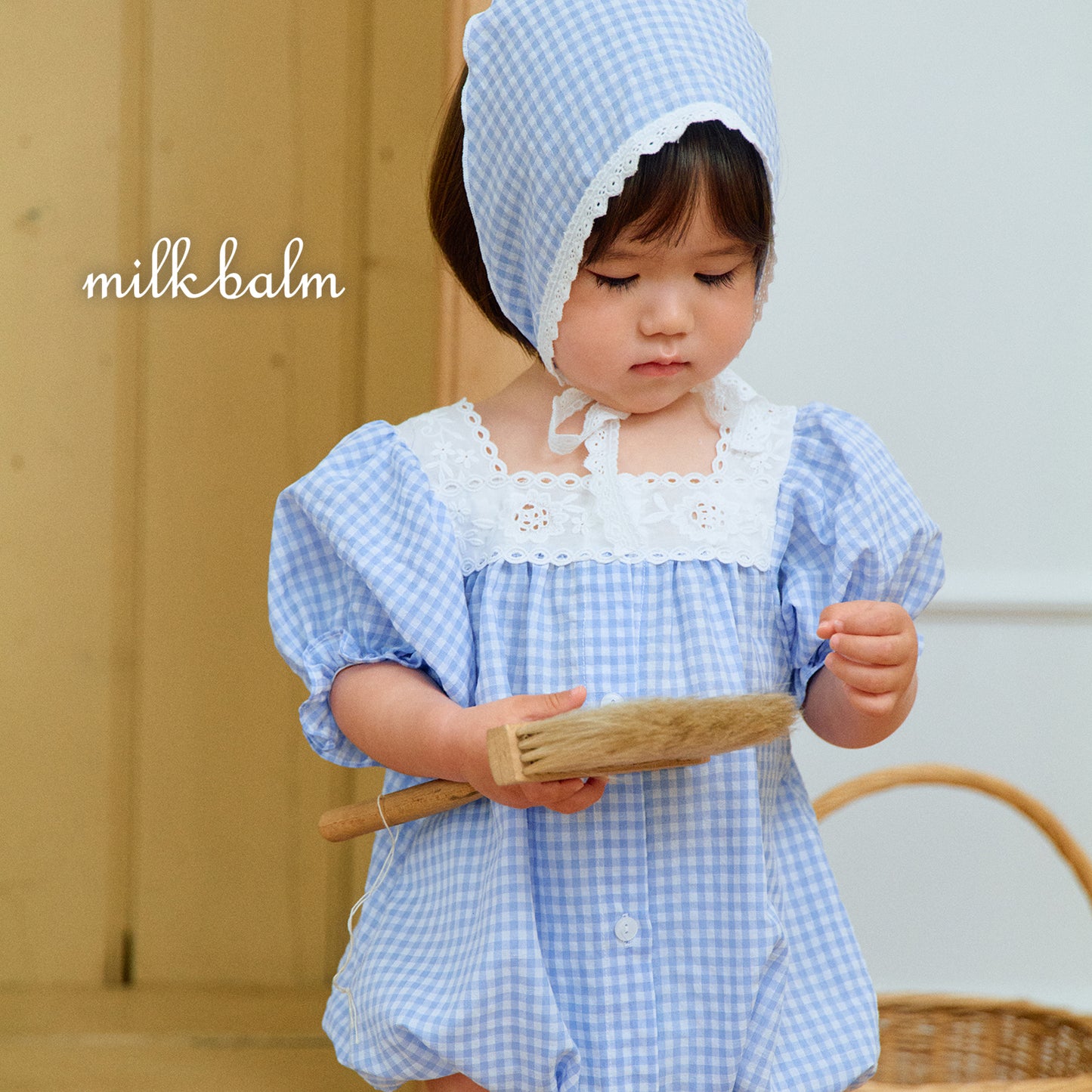 韓國童裝 26夏| MK09 Ivy Check Suit (75-90cm)