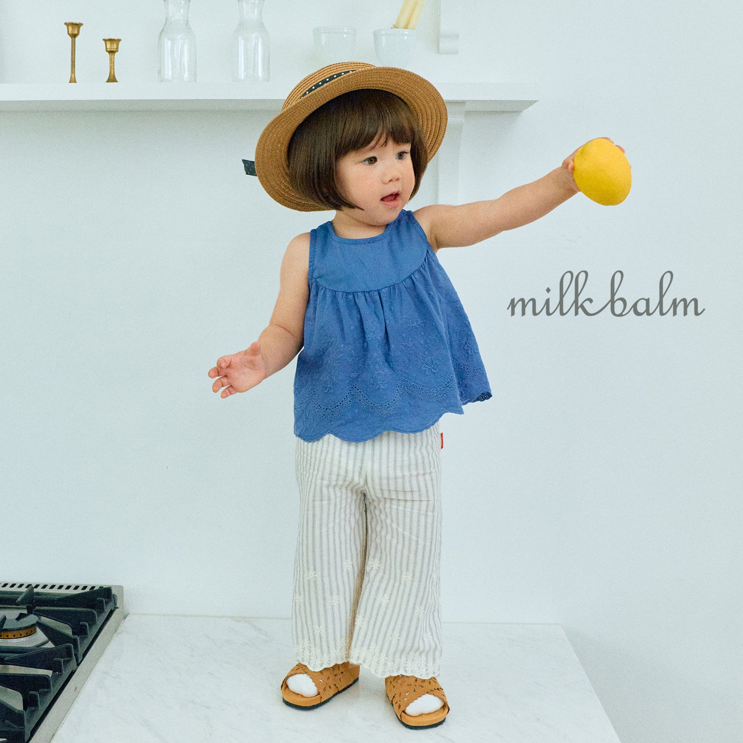 韓國童裝 26夏| MK21 Jenny Lace BL (80-120cm)