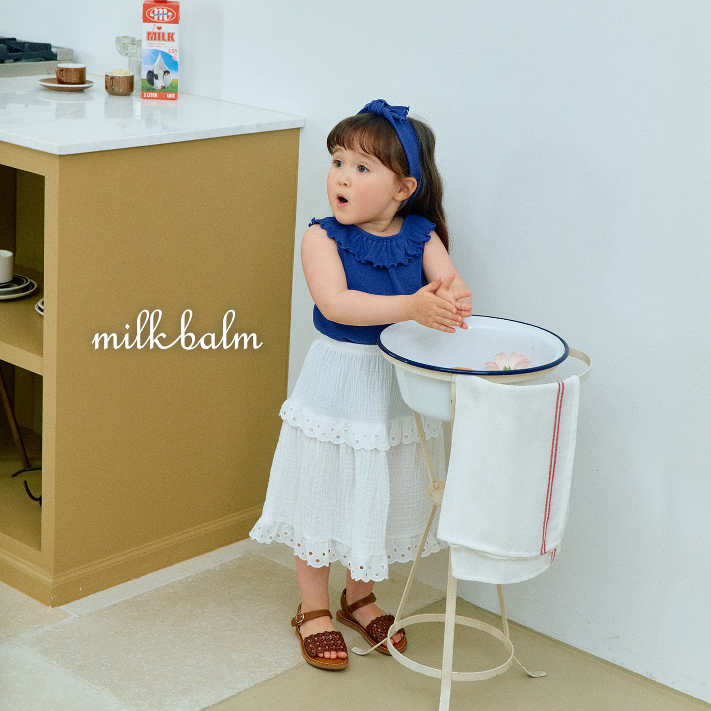 韓國童裝 26夏| MK20 Pure Punching Skirt (80-120cm)