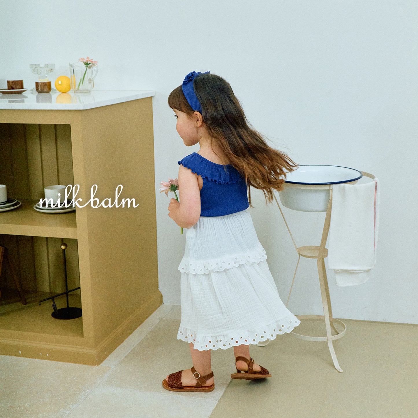 韓國童裝 26夏| MK20 Pure Punching Skirt (80-120cm)