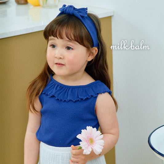 韓國童裝 26夏| MK27 Jenny Frill T (80-120cm)