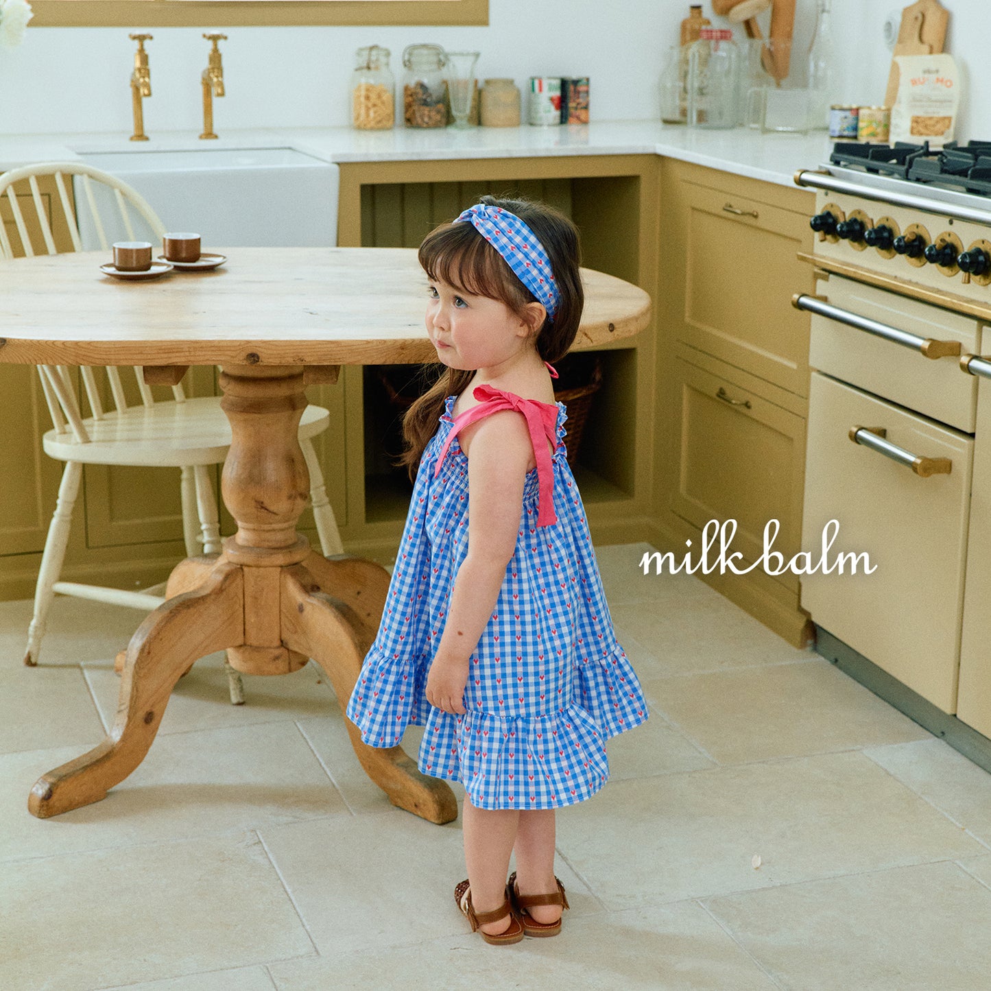 韓國童裝 26夏| MK32 Coco Smocking OPS (80-120cm)
