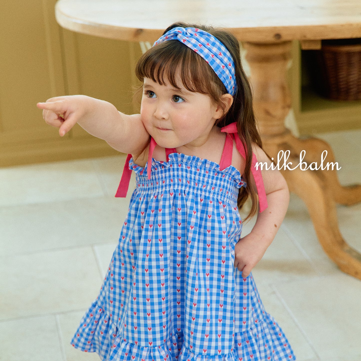韓國童裝 26夏| MK32 Coco Smocking OPS (80-120cm)