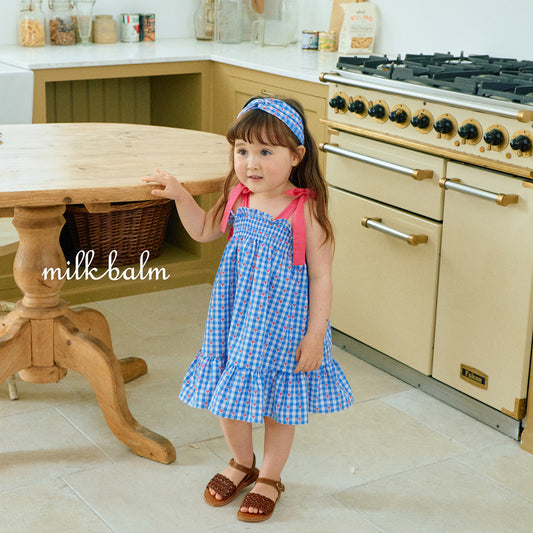 韓國童裝 26夏| MK32 Coco Smocking OPS (80-120cm)
