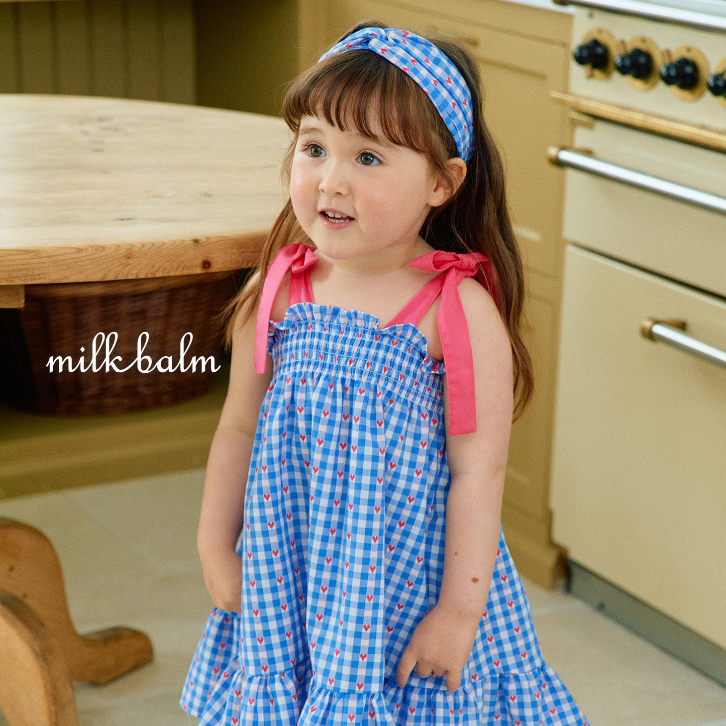 韓國童裝 26夏| MK32 Coco Smocking OPS (80-120cm)