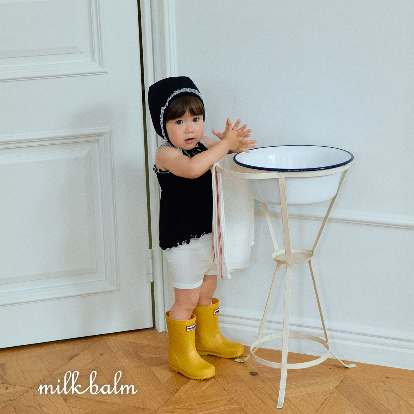 韓國童裝 26夏| MK01 Bella Smocking Swimsuit SET (80-120cm)