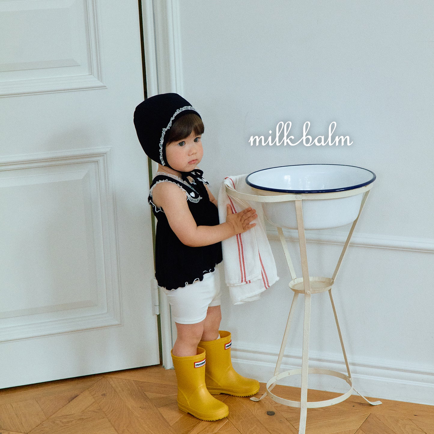 韓國童裝 26夏| MK01 Bella Smocking Swimsuit SET (80-120cm)
