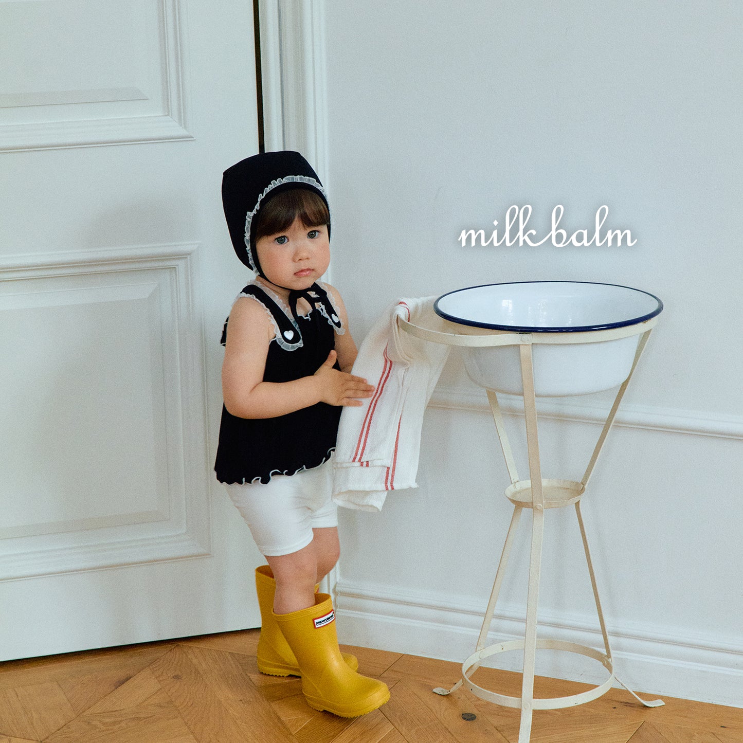 韓國童裝 26夏| MK01 Bella Smocking Swimsuit SET (80-120cm)