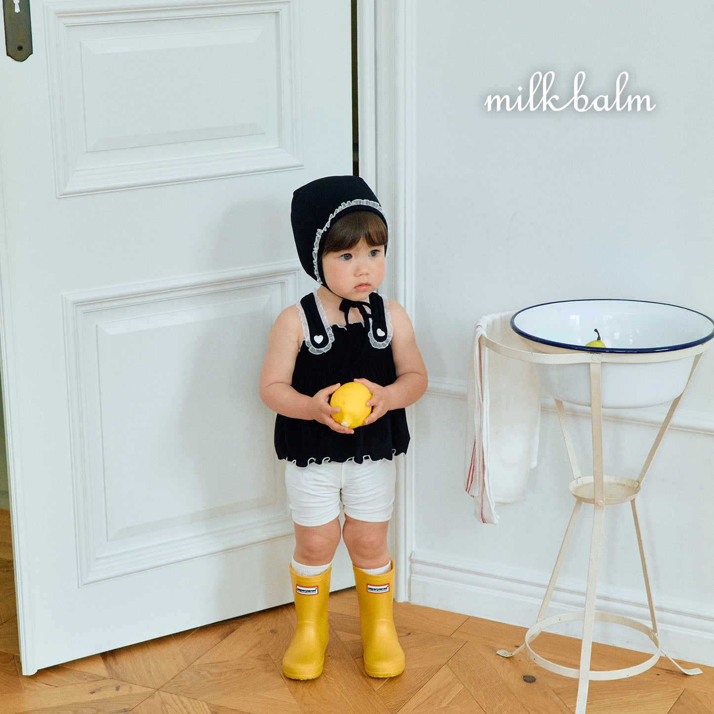 韓國童裝 26夏| MK01 Bella Smocking Swimsuit SET (80-120cm)