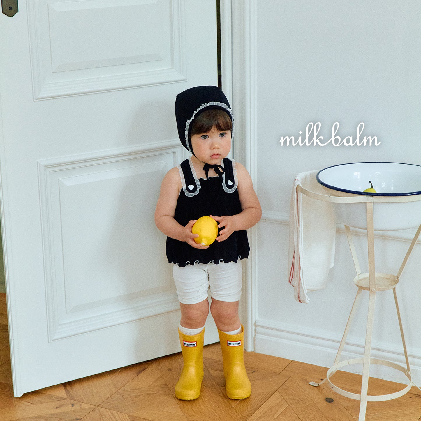 韓國童裝 26夏| MK01 Bella Smocking Swimsuit SET (80-120cm)