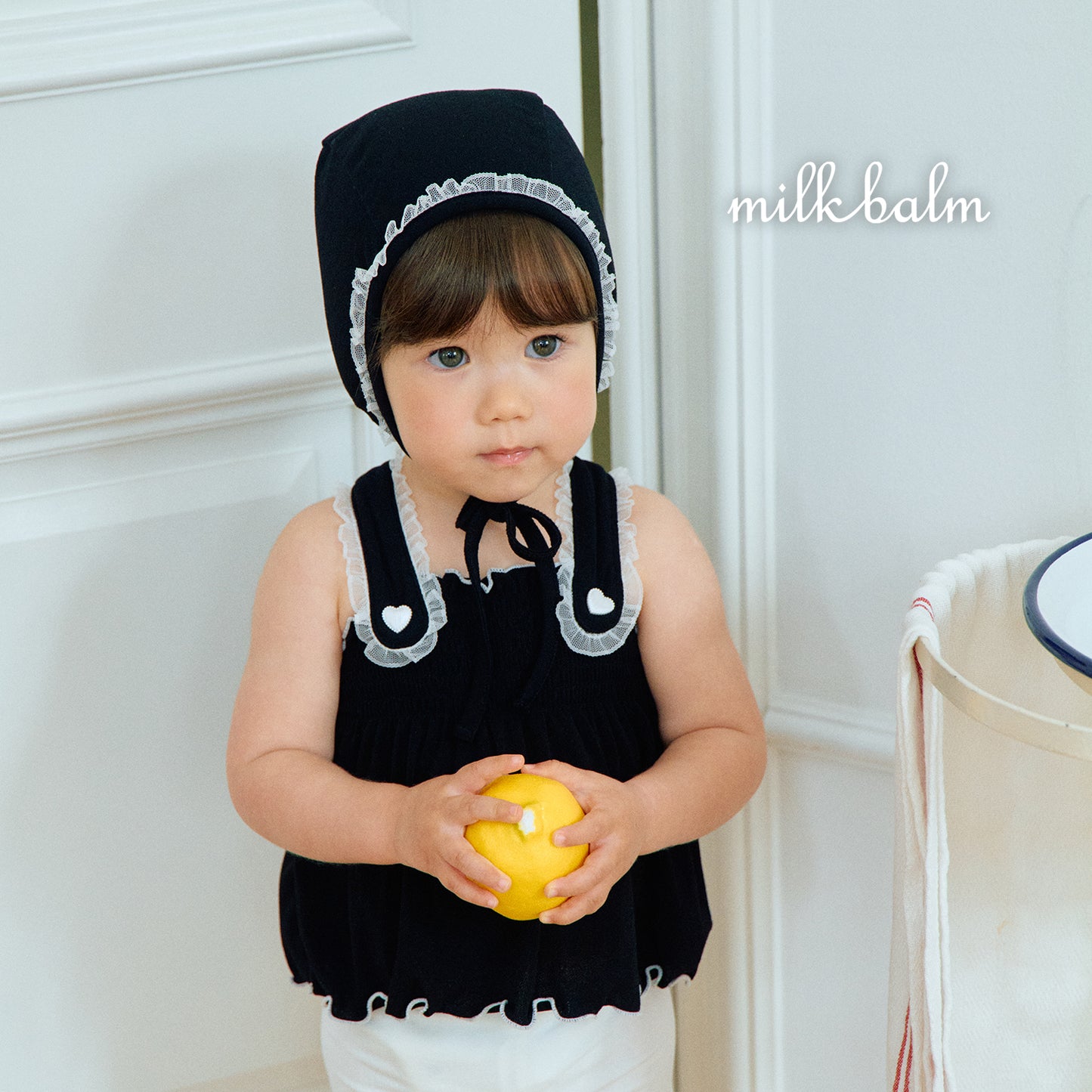 韓國童裝 26夏| MK01 Bella Smocking Swimsuit SET (80-120cm)