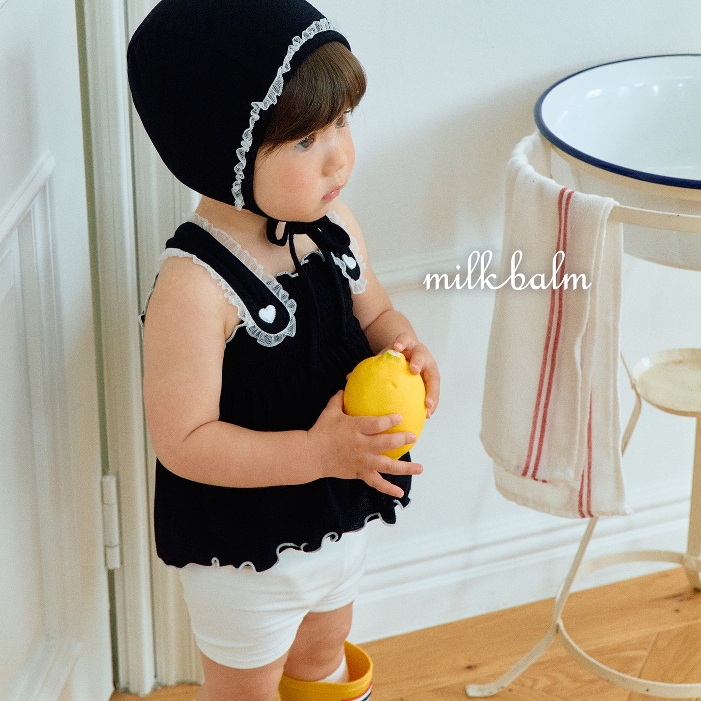 韓國童裝 26夏| MK01 Bella Smocking Swimsuit SET (80-120cm)