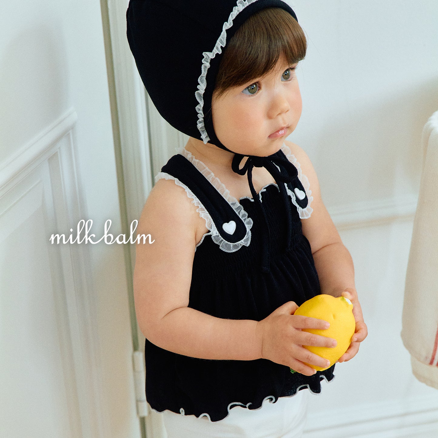 韓國童裝 26夏| MK01 Bella Smocking Swimsuit SET (80-120cm)
