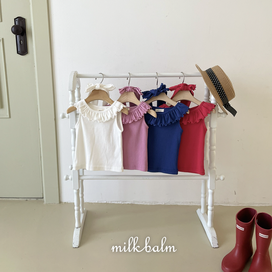 韓國童裝 26夏| MK27 Jenny Frill T (80-120cm)