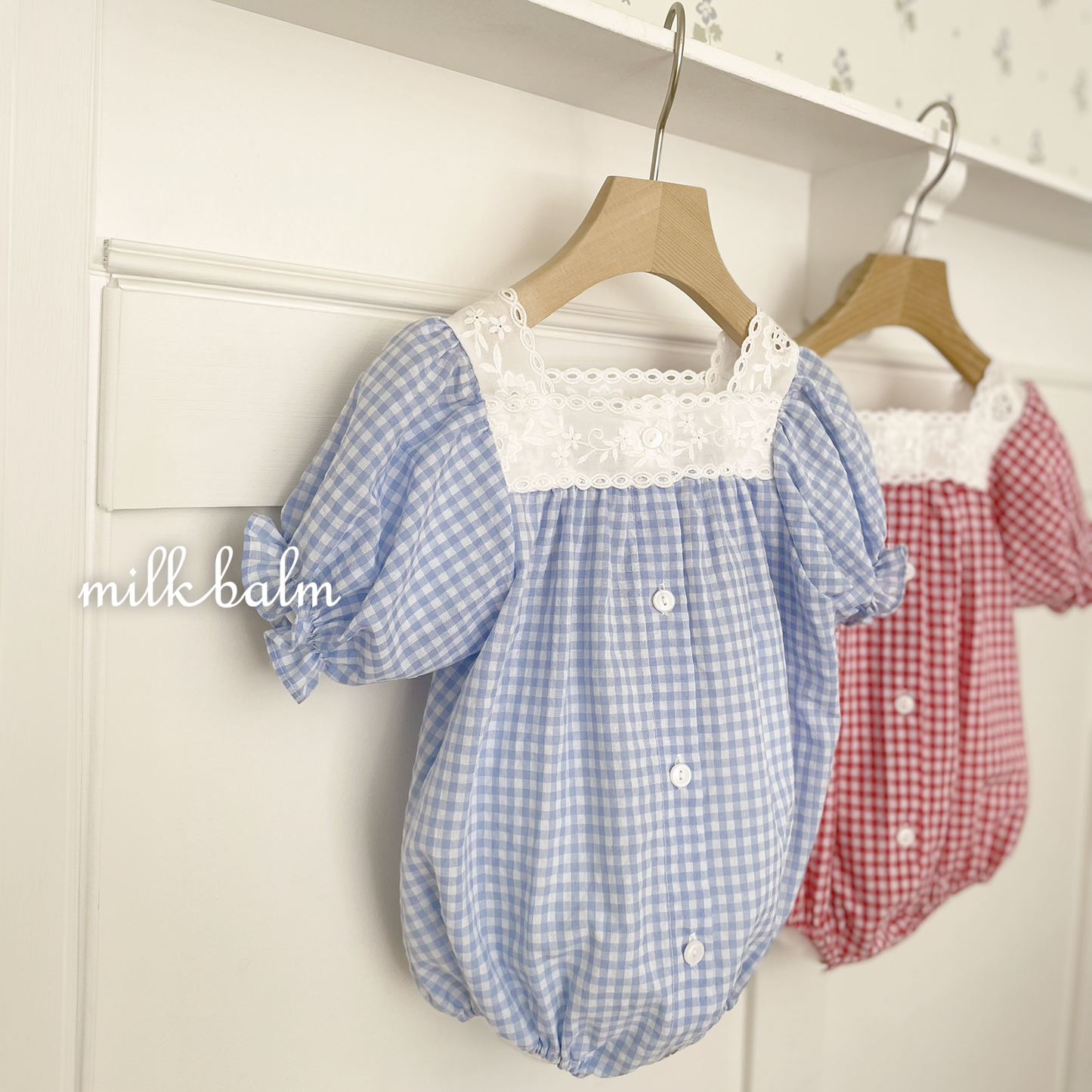 韓國童裝 26夏| MK09 Ivy Check Suit (75-90cm)