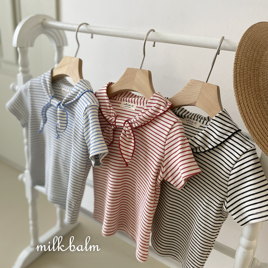 韓國童裝 26夏| MK28 26 Sailor Short Sleeve T (80-120cm)