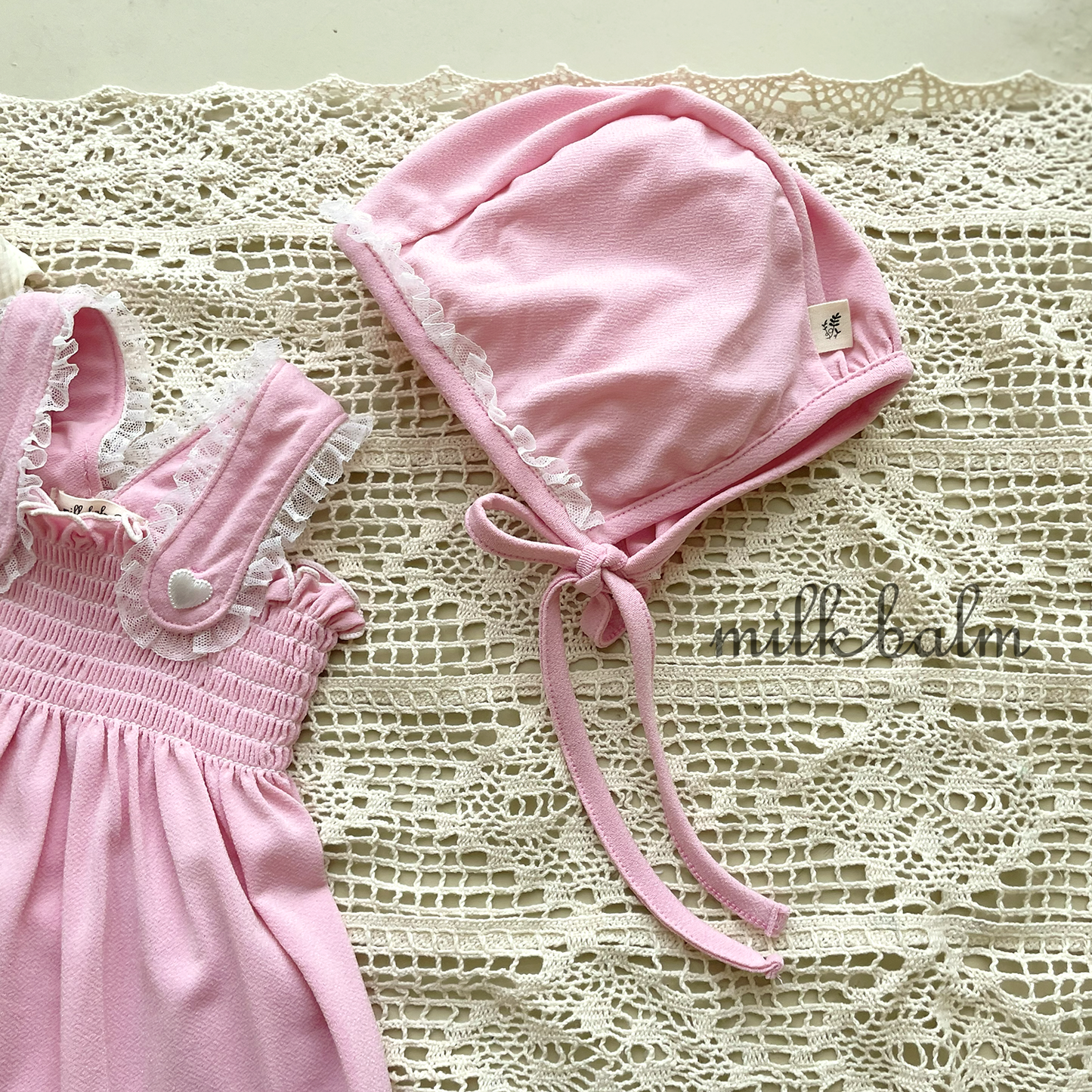 韓國童裝 26夏| MK01 Bella Smocking Swimsuit SET (80-120cm)