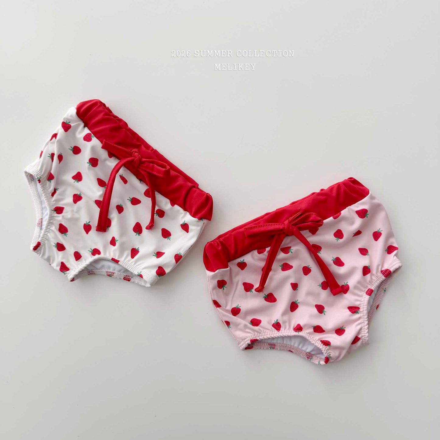 韓國童裝 26夏| ME59 Berry Swim SET 莓果泳裝套組 (90-130cm)