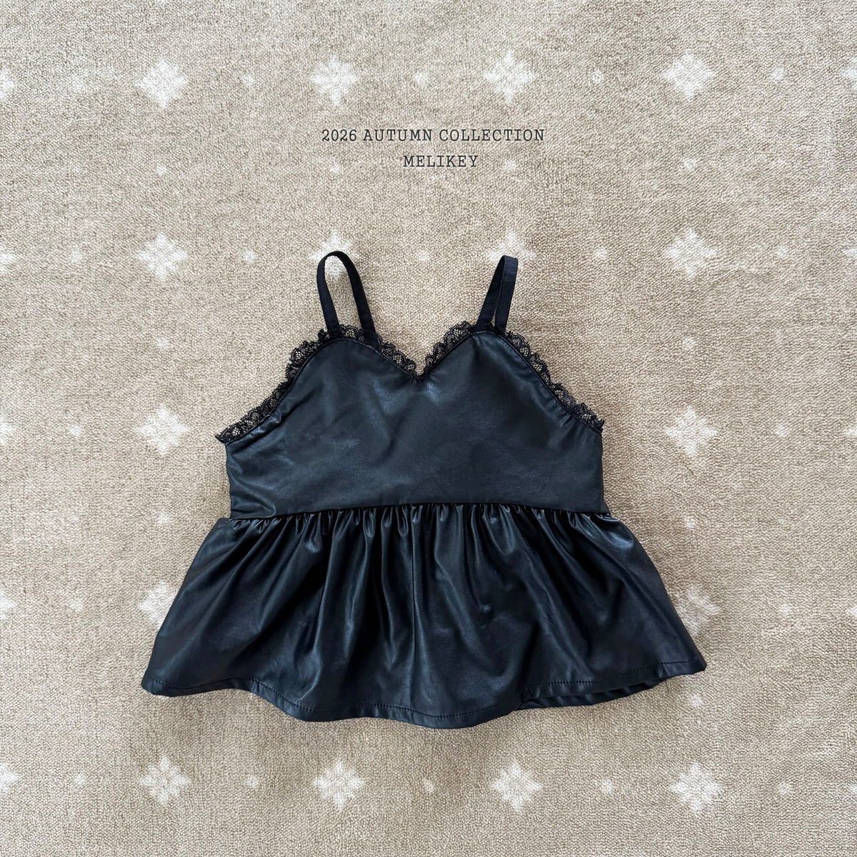 韓國童裝 26秋| ME26 Leather Bustier 皮背心 (80-140)
