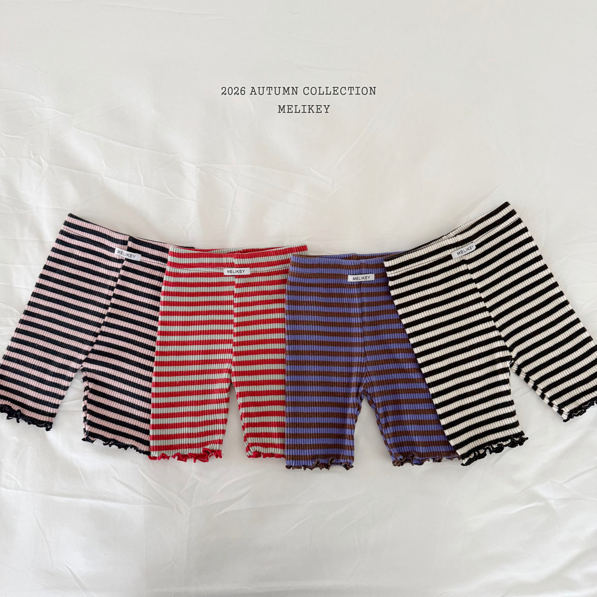 韓國童裝 26秋| ME36 Color 5-Min Leggings 五分打底褲 (80-140)