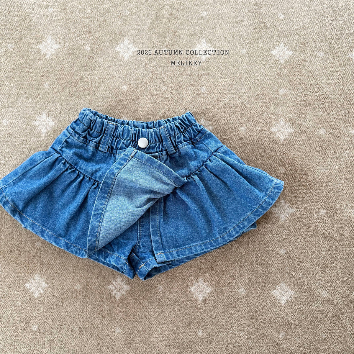 韓國童裝 26秋| ME35 Idol Frill Shorts 短褲 (80-140)