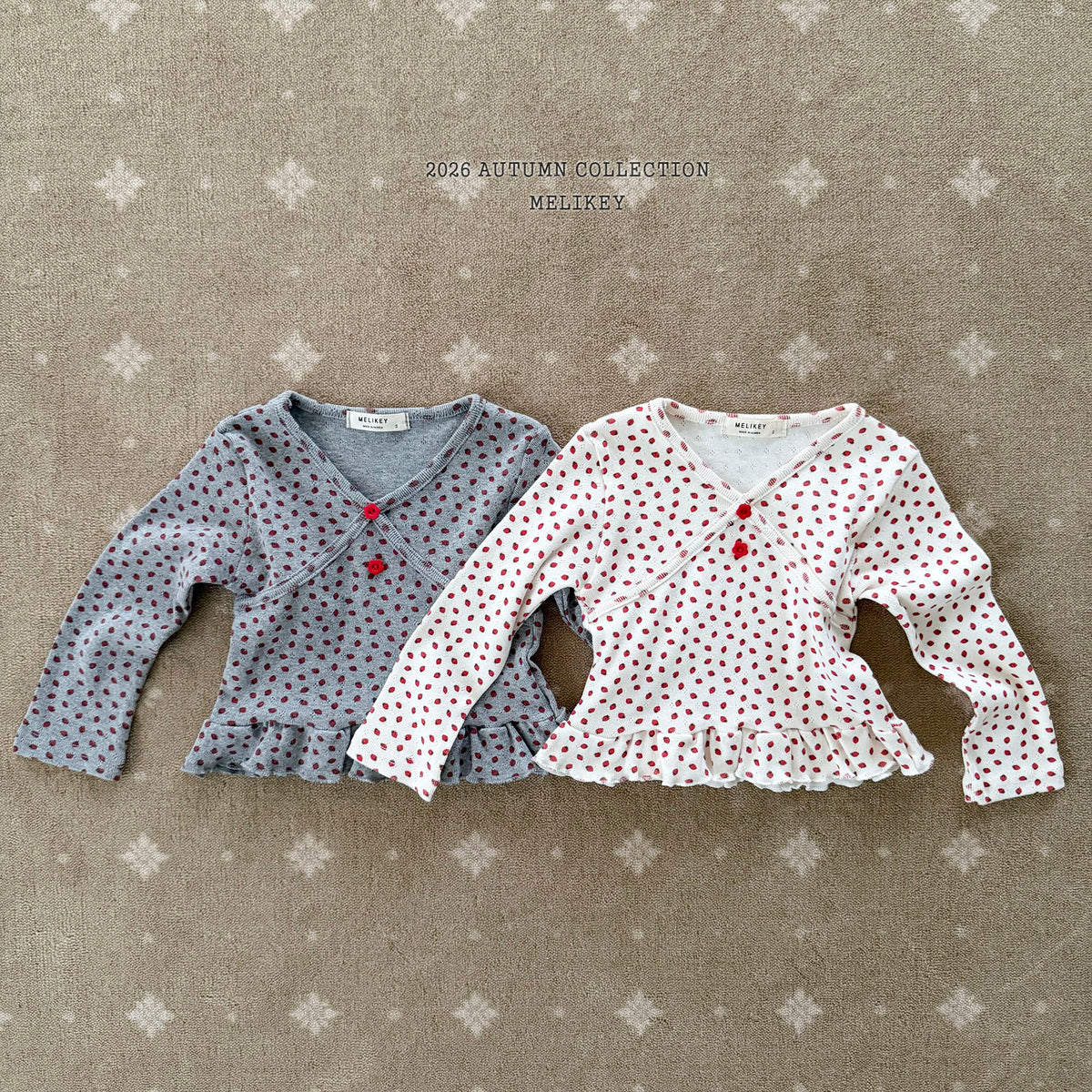韓國童裝 26秋| ME09 Mini Strawberry T-shirt 上衣 (80-140)