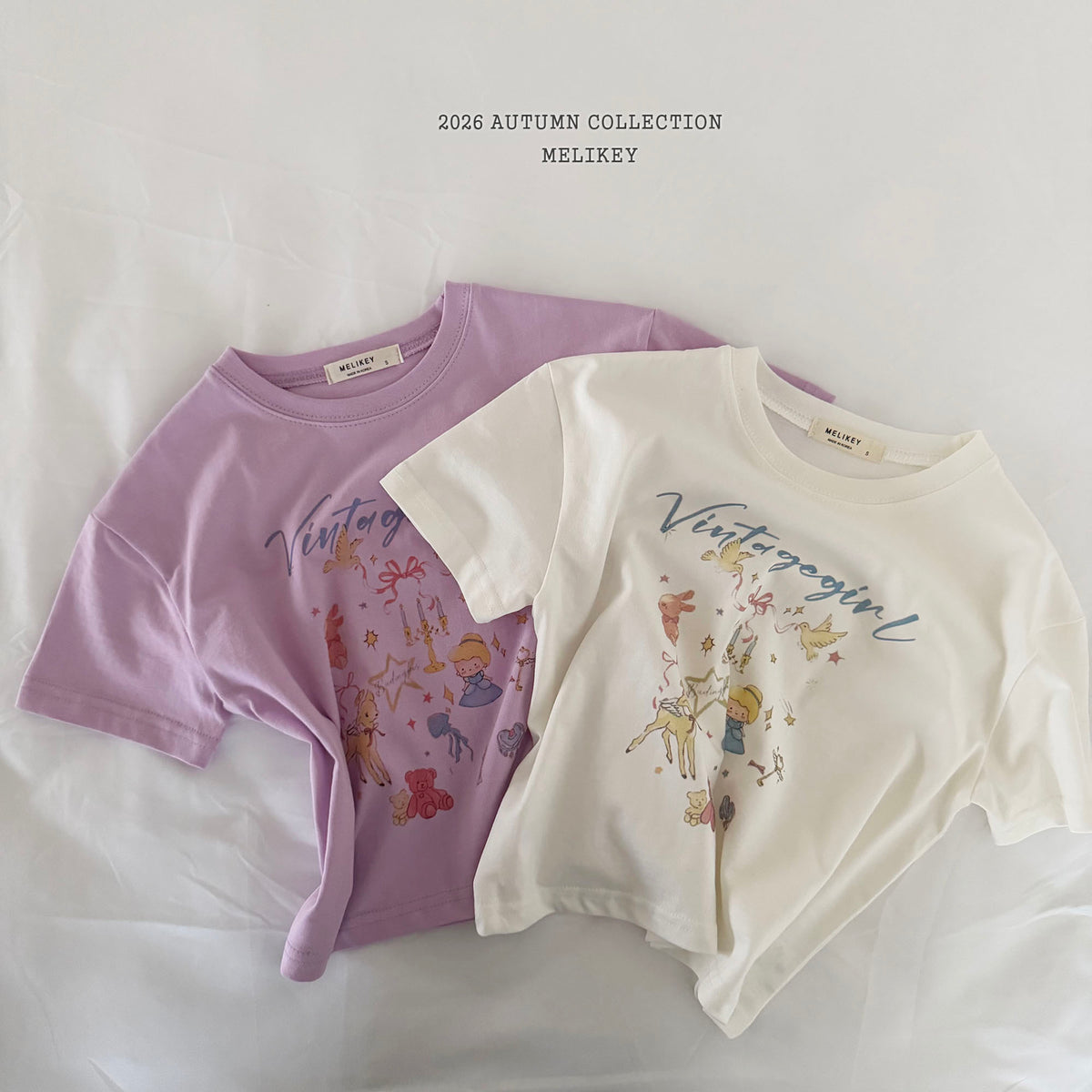 韓國童裝 26秋| ME02 Variety T-shirt 上衣 (80-140)