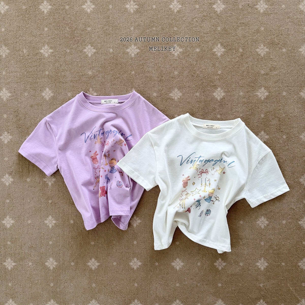 韓國童裝 26秋| ME02 Variety T-shirt 上衣 (80-140)