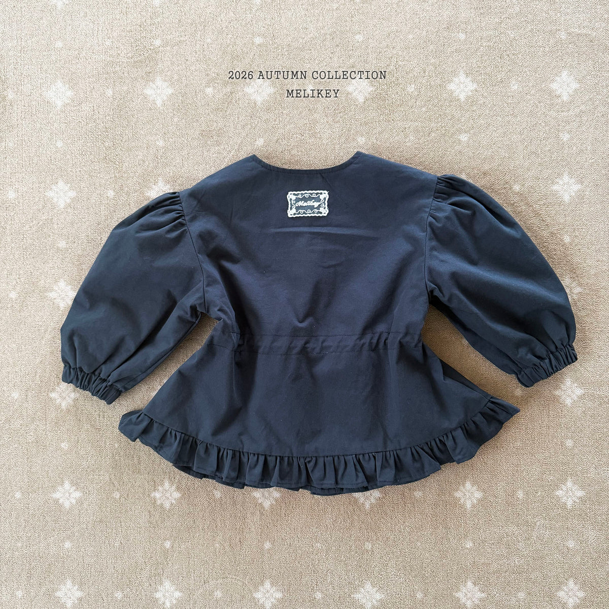 韓國童裝 26秋| ME56 Momo Frill Trench Coat 風衣外套 (80-140)