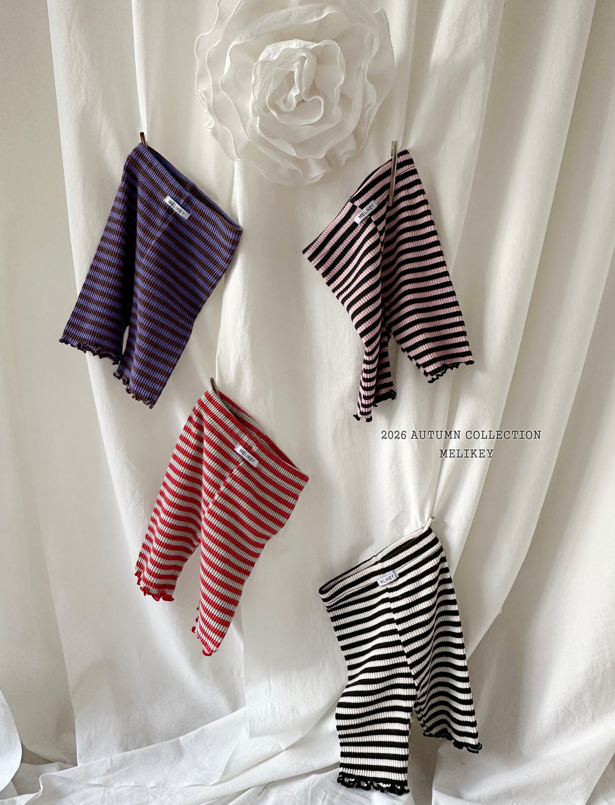 韓國童裝 26秋| ME36 Color 5-Min Leggings 五分打底褲 (80-140)