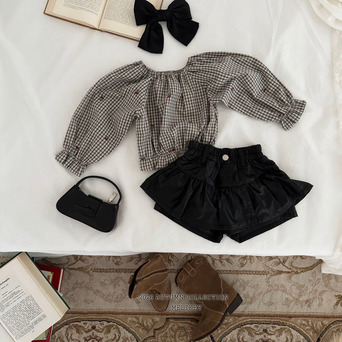 韓國童裝 26秋| ME28 Hazel Blouse 襯衫 (80-140)