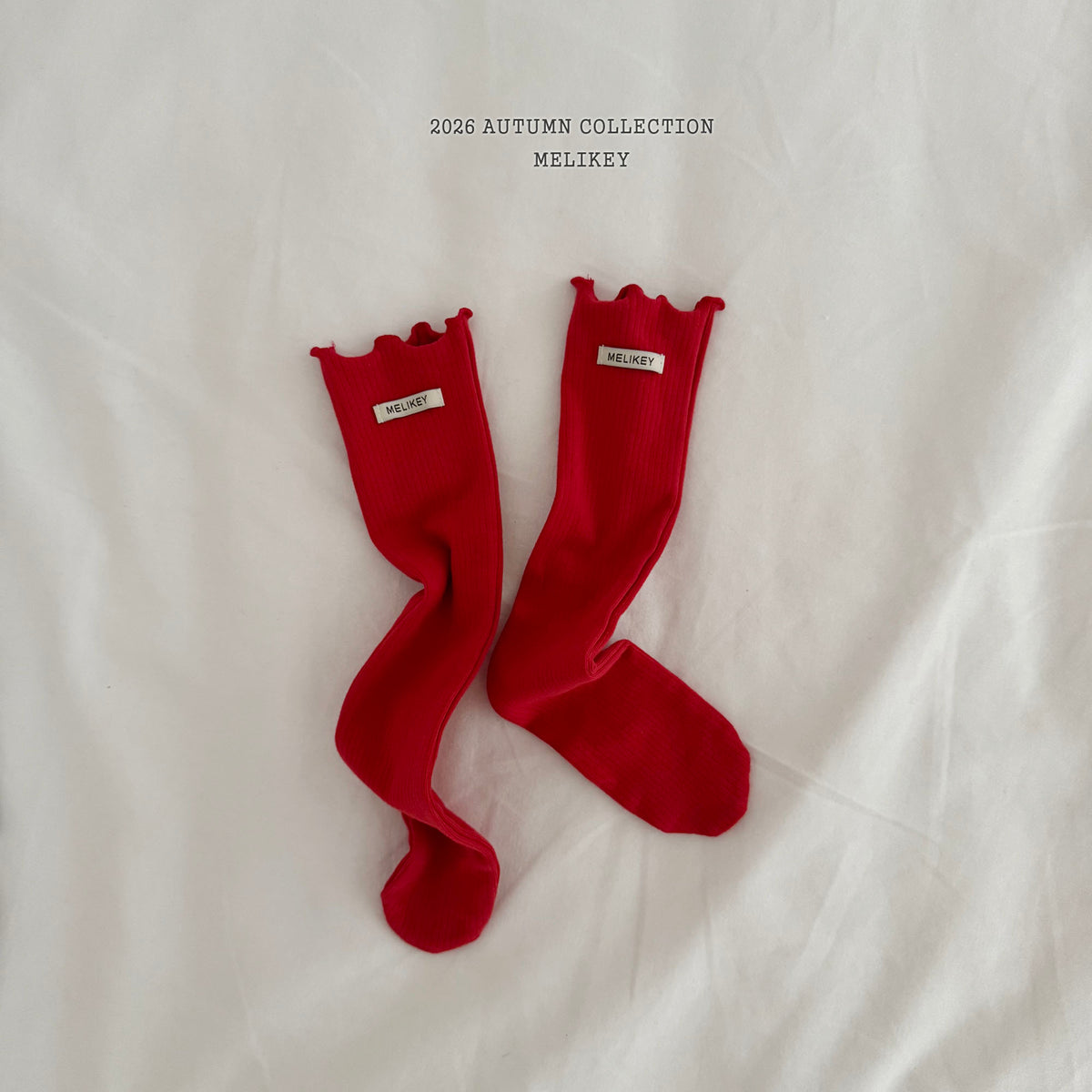 韓國童裝 26秋| ME58 Basic Ribbed Socks 短襪 (FREE)
