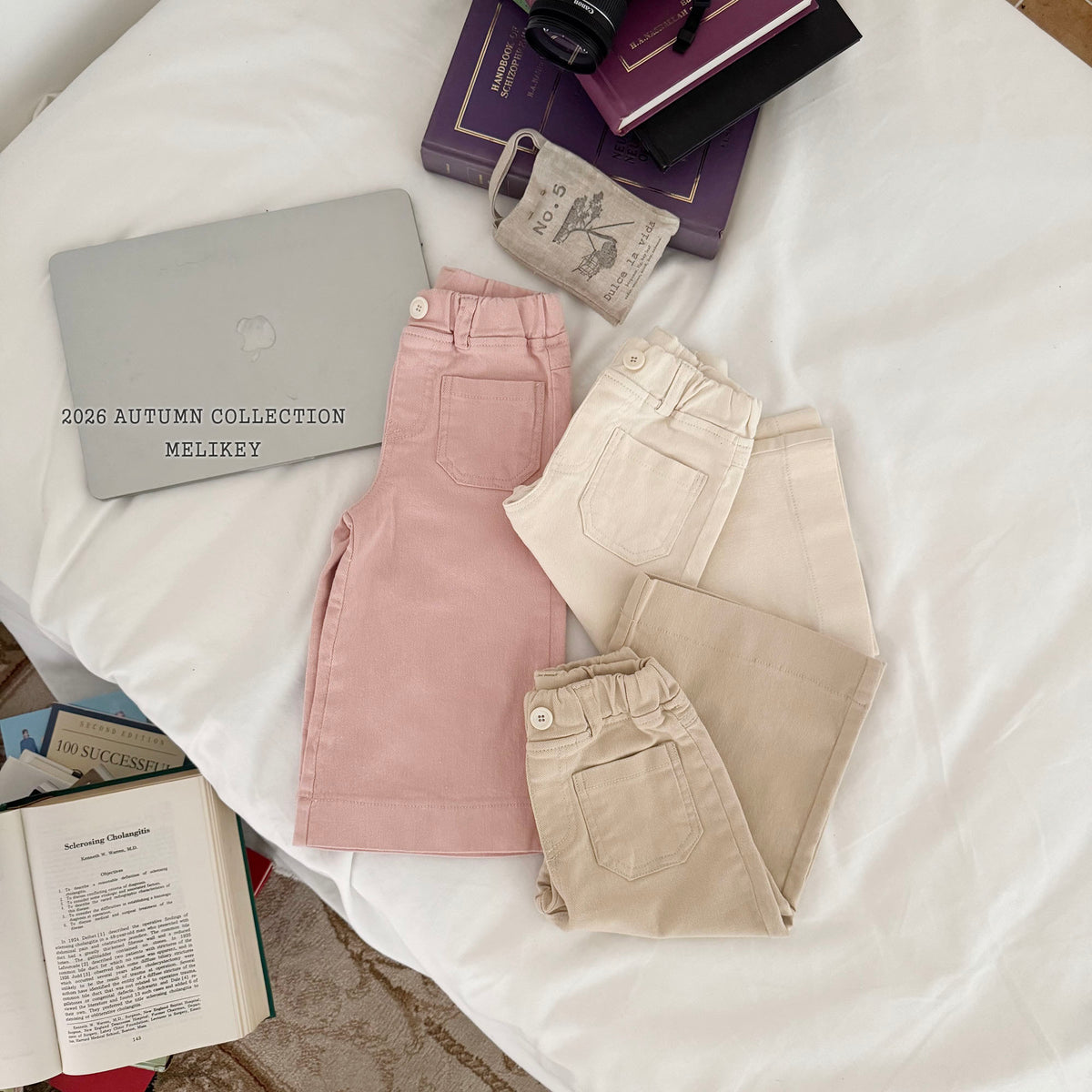 韓國童裝 26秋| ME43 Cotton 10-Min Wide Pants 寬鬆長褲 (80-140)